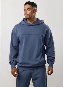Sweat-shirt et pantalon de jogging en molleton pour hommes, tenue d'hiver chaude en mélange de coton doux, idéale pour la salle de sport ou le streetwear décontracté - Product Image 5