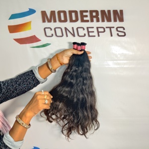 ผมชาวอินเดียนแดงมนุษย์ผมตรงธรรมชาติไม่ผ่านกระบวนการทางเคมีสำหรับปรับแนวหนังกำพร้า100% - Product Image 5