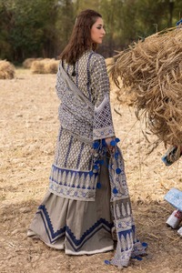 Fête d'hiver 2025 Robe 3 pièces Bollywood Best Indian Pakistanais Design Eco-Friendly Higher Traditional Lawn Shalwar Kameez - Product Image 2