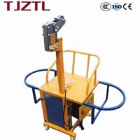 Plateforme de travail suspendue électrique à câble pour nettoyage de fenêtres, gondole élévatrice ZLP630, chaise suspendue monopersonnelle en acier pour entrepôt