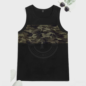 ราคาขายส่ง เสื้อกล้ามผู้ชายแบบใหม่ เสื้อกีฬา เสื้อกล้ามผู้ชายแบบสั่งทำ เสื้อกล้ามฟิตเนสผู้ชาย - Product Image 3