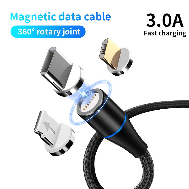 Câble magnétique de 2m [sans tête]