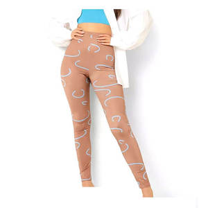 Leggings de Yoga con Cintura Elástica y Efecto Push-Up para Mujer, Leggings Deportivos Transpirables para Mujer - Product Image 2