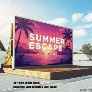 Pancarta de PVC Impresa con UV para Exteriores - Impresión de Pancartas Flexibles Hiflex Personalizadas para Publicidad - Product Image 1