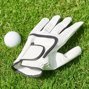 Servicio OEM Unisex 100% Calidad superior Real Cabretta Cuero Hombres Múltiples colores Elección Guantes de golf con logotipo Guantes piel de oveja - Product Image 5