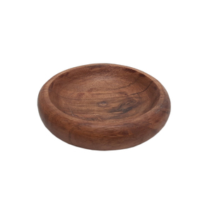 Bol à fruits en bois de forme ronde décoratif pour la maison pour les ustensiles de cuisine de table saladier pour la maison et les hôtels bols de service de nourriture - Product Image 6