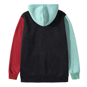 เสื้อกันหนาวมีฮู้ดสำหรับผู้ชายเสื้อ100% ผ้าฝ้ายกันหดมีซับในดีไซน์แบบถักโลโก้ - Product Image 2