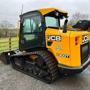 Cargadora de orugas JCB 300T de alto flujo, minicargadora con motor Kohler, caja de cambios, rendimiento de elevación pesada y excavación, alta eficiencia operativa - Product Image 1