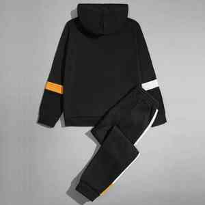 ชุดวอร์มผู้ชาย,ชุดวอร์มเข้ารูปชุดวอร์มใส่เล่นกีฬามีซิป + กางเกงวอร์มสำหรับผู้ชาย - Product Image 6