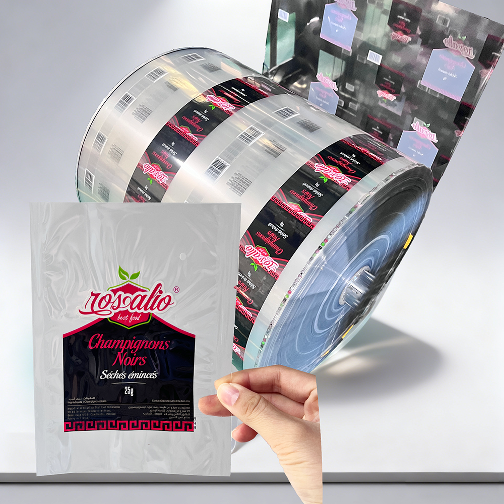 Custom Printed Food Grade Plastic Smell Proof Doypack Bag with Glossy Digital Printing
