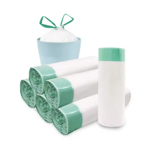 ถุงขยะพลาสติกแบบใช้แล้วทิ้งมีหูหิ้วแบนพร้อมถุงขยะแบรนด์ hm - Product Image 1