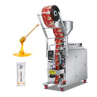 Chili-Soße Grandnuss-Paste-Verpackungsmaschine Marmelade Soße Mayonnaise Ketchup-Beutel horizontale Sambal-Soßenverpackungsmaschine