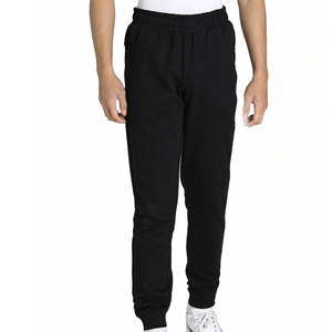 Custom Black Cotton <b>Slim</b> Fit Men <b>Joggers</b> High Quality Casual Sweatpants Elastic Waist Sport Trousers Male Tracksuit Pants - Product Image 1
