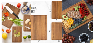 Planche à découper en bambou fantaisie avec poignée, gravée « C'est là que je tue les légumes », accessoire de cuisine - Product Image 5