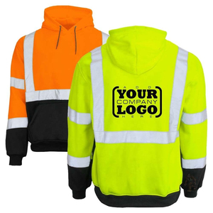 เสื้อฮู้ดทำงานสวมหัวแขนยาวสะท้อนแสง - Product Image 4