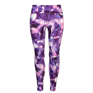 Pantalones de Yoga de entrenamiento de cintura alta personalizados al por mayor, mallas para mujer, poliéster suave, gimnasio, Fitness, transpirable, estilo informal - Product Image 2