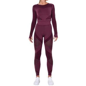 Haute qualité 2022 dernière conception vente en gros femmes Gym Fitness ensemble confortable personnalisé couleur taille Style ODM - Product Image 5