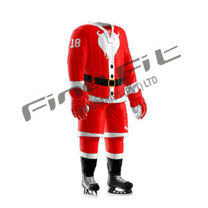 เครื่องแบบผ้าฝ้ายสั่งทำสำหรับทีมฮ็อกกี้น้ำแข็งสำหรับผู้ชายและผู้หญิง - Product Image 4