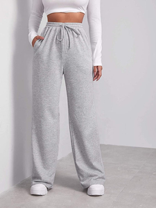 Pantalons de survêtement pour femmes avec logo personnalisé, design optimal, style streetwear, pantalons de jogging, séchage rapide, vente en gros OEM - Product Image 6