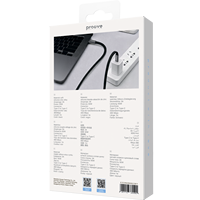 Kabel Data Pengisian Daya Proove SilkLine USB-C ke USB-C 60W 3A 1m