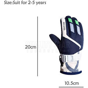 Gants de Ski d'hiver à logo personnalisé, imperméables et chauffés, pour le Snowboard - Product Image 2