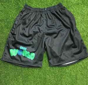 กางเกงขาสั้นเล่นบาสเก็ตบอลยิมสำหรับผู้ชายกางเกงขาสั้นตาข่ายหนาแบบคู่ทำจากโพลีเอสเตอร์100% สำหรับฤดูร้อน - Product Image 4