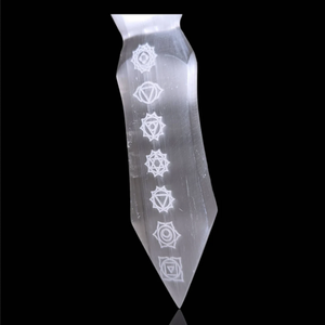 Haute qualité 7 chakra Athame Dague Couteau Poli Sculpté Gemme Cristal Dague À La Main Cristal Couteau décoration grossiste - Product Image 4