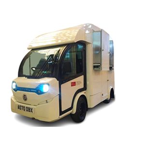 Camión de comida eléctrico compacto y eficiente energéticamente con configuración de cocina completa Almacenamiento grande y carga rápida para operaciones de alimentos móviles - Product Image 2