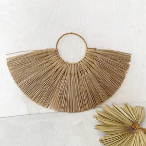 Arte moderno de hierba marina para colgar en la pared, decoración del hogar, centro de mesa, adornos de lujo para pared de hierba marina - Product Image 4