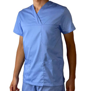 Conjunto de pantalón médico de secado rápido de calidad superior con uniforme de punto de mujer de fusión sin costuras etiqueta privada para uso hospitalario - Product Image 1