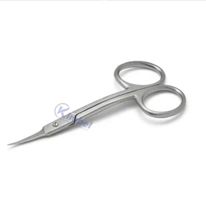 Ciseaux de manucure de Style russe en acier inoxydable de haute qualité Nouvel instrument incurvé de cisaillement de cuticules avec des lames tranchantes - Product Image 1