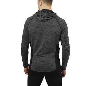 Sudadera Deportiva Ligera de Forro Polar Ecológico para Hombre, de Manga Larga, con Capucha, Diseño Sólido, Informal, para Entrenamiento - Product Image 4