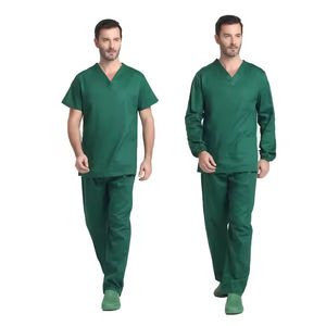 Nueva ropa de trabajo de etiqueta privada conjunto de uniforme de enfermera tejido de poliéster Spandex estiramiento Hospital Jogger uniformes médicos 2025 - Product Image 3