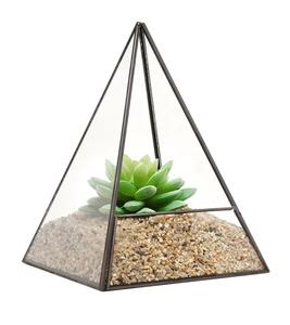 Hot Selling <b>Vintage</b> New Arrival Custom Terrarium <b>Vase</b> Planter Decorate in Metal Border for Home & Office Decor. - Product Image 1