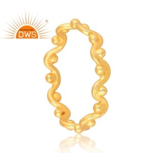 Anillo de Plata de Ley 925 hecho a mano con diseño ondulado, joyería de plata para mujer, regalo para ella - Product Image 2