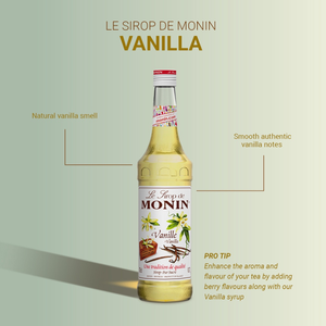 Monin xi-rô Vanilla 700ml cao cấp chai phổ biến chất lượng cao hương vị tinh khiết Malaysia Halal ủy quyền nhà phân phối trực tiếp nhà máy - Product Image 3