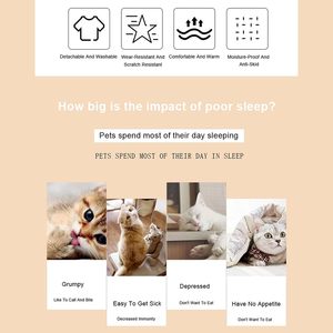 Canapé-lit pour chat mignon et confortable pour animaux de compagnie Lit doux pour animaux de compagnie adapté aux petits chats et chiens OEM fabriqué au Vietnam - Product Image 3