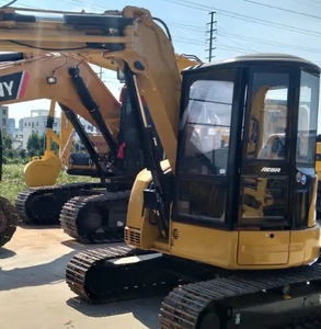 Mini-pelleteuse sur chenilles Caterpillar 305C d'occasion rentable avec moteur de pompe moteur noyau d'engrenage Poids de fonctionnement inclus - Product Image 3