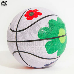 Ballon de basket de haute qualité, fabriqué sur mesure, avec vessie en caoutchouc naturel, design respirant, poids adapté aux adultes - Product Image 2