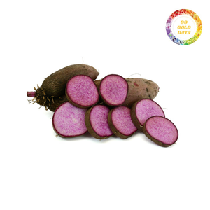 Yam púrpura orgánico congelado de Vietnam-IQF medio corte/rebanado/cortado en cubitos 100% Natural mejor precio al por mayor - Product Image 2