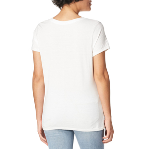 Camiseta de Mezcla de Poliéster para Mujer al por Mayor, Personalizable, Suave, de Secado Rápido, Camiseta de Poliéster para Mujer, Tela Lisa - Product Image 6