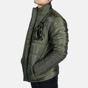 OEM vente en gros personnalisé décontracté hiver imperméable rembourré coque souple bulle doudoune pour hommes automne 2025 chaud manteau lourd - Product Image 1