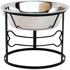 Bol pour chien en acier inoxydable 100% avec support en fer, conception Unique, bol pour chien personnalisé, fournisseur en gros d'inde - Product Image 5