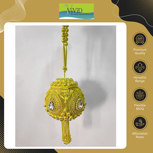 Bolso de Noche de Lujo Ligero con Cuentas Metálicas de Primera Calidad para Mujer, Cierre de Broche, Correa para el Hombro, Capacidad de 1-1.9L - Product Image 2