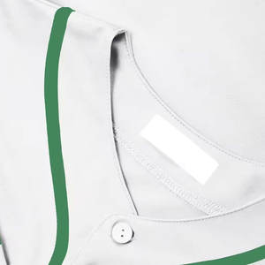 Camiseta de béisbol personalizada con botón completo ropa deportiva transpirable con impresión por sublimación camisetas de béisbol al por mayor - Product Image 3