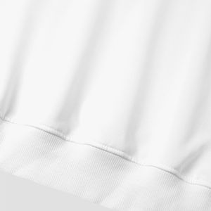 Sudadera Básica de Cuello Redondo de Alta Calidad, Mezcla de Algodón, Secado Rápido, Transpirable, Sudadera con Capucha para Hombre, Mangas Normales - Product Image 4