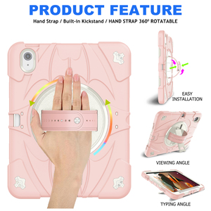 Étui de protection robuste antichoc à 3 couches avec support rotatif, sangle de maintien et porte-crayon pour iPad Air 13 pouces 2024 2025 2026 - Product Image 2