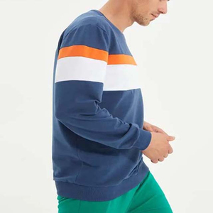 เสื้อกันหนาวผู้ชายสีทึบน้ำหนักเบามีฮู้ดลำลอง, เสื้อกันหนาวผ้าฝ้าย100% เป็นมิตรกับสิ่งแวดล้อมปรับแต่ง2025ได้ - Product Image 2