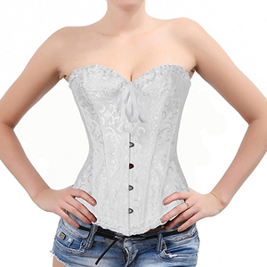 Corsé de compresión para mujer 2022, entrenador de cintura de seda de la mejor calidad, tela transpirable, encaje, diseño sin tirantes, venta al por mayor, moldeador de cuerpo - Product Image 6