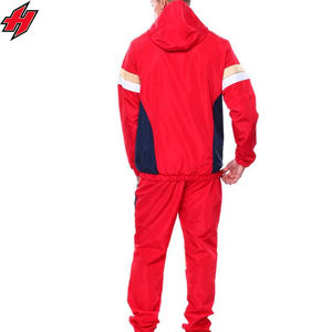 Chándal cortavientos de calidad superior, Material de poliéster 100%, ligero, secado rápido, Impresión de logotipo personalizada, servicio OEM - Product Image 6